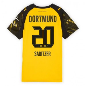 Fotbalové Dres Borussia Dortmund Marcel Sabitzer #20 Dámské Domácí Oblečení 2025-26 Krátký Rukáv